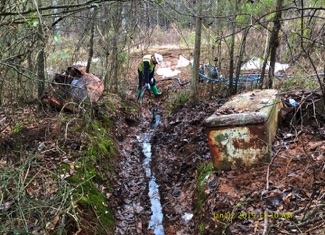 Recovery of Oil from Storm Drain and Desorbed Oil from Ditch Soil