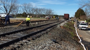 Diesel Fuel Degradation Fuel in Track Ballast