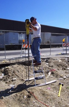 Biosparge Bioremediation Probe Installation Naperville IL