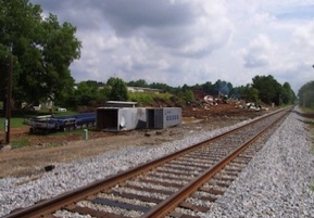 Soy Protein bioremediation and odor reduction at derailment site with HC-2000