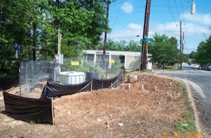 Diesel Spill Bioremediation around 100 yr old Fragile Water Mains Atlanta GA