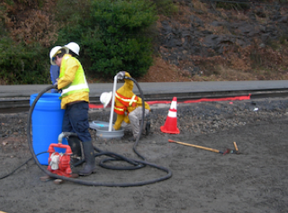 Diesel Bioremediation HC-2000 Injection at Railyard Soils ATL GA