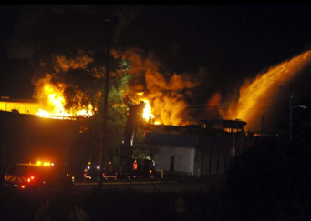 Chemical Plant Fire and Explosion