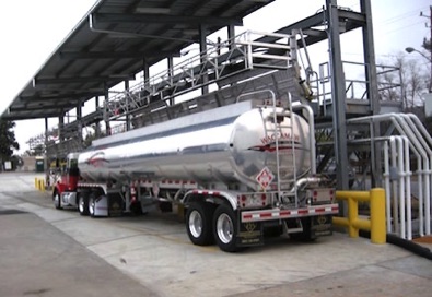 Lubricant Tanker Loading Rack