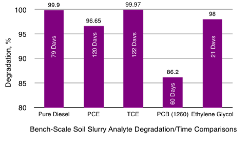 Bioremediation Decay Rates