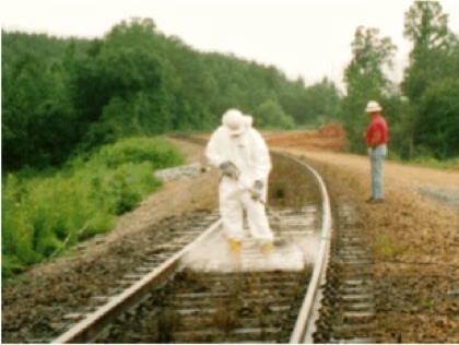 Bioremediation of Diesel Fuel Spill on Main Line Track Dallas GA