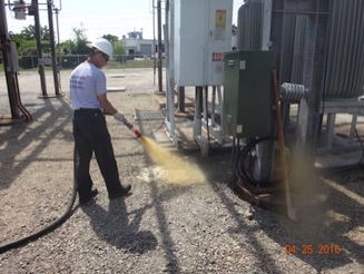 Bioremediation of Transformer Oil Spill with HC-2000 Athens, Georgia