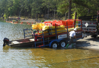 Rapid Boom and Boat Deployment