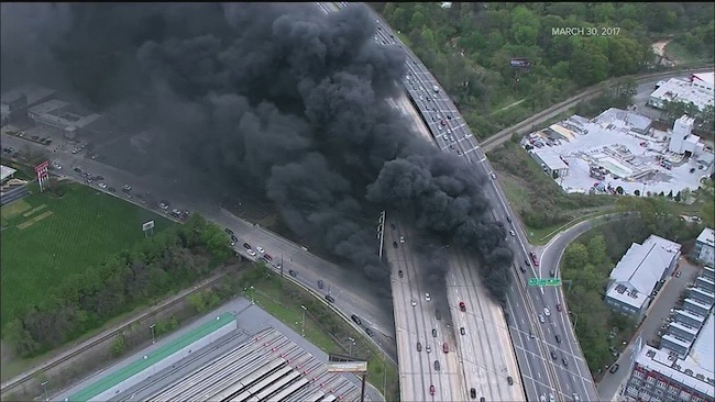 Atlanta Bridge Fire