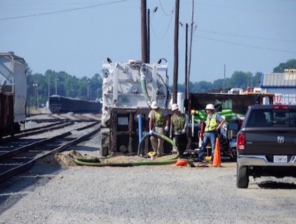 Sewer Cleaning with VacuJet Macon GA