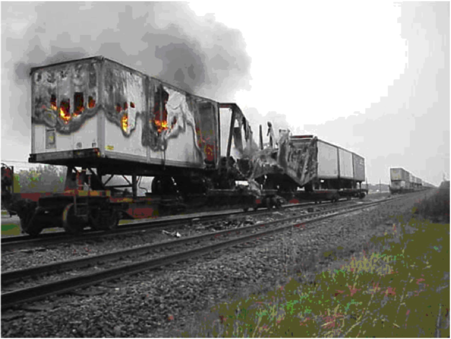 Train Fire Investigation