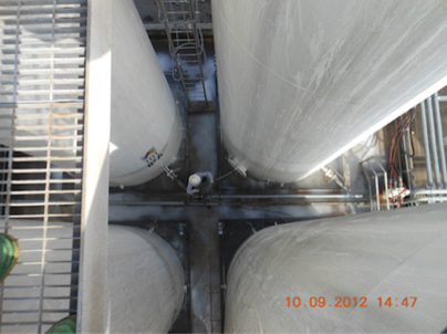 Steam Cleaning AST Tank Farm Norcross GA