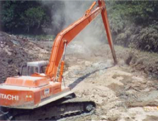 Chemical Fixation of Latex Pond Sludges Calhoun GA