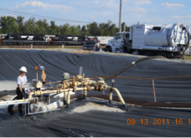 Pipeline Pig Purging Prior to Testing Macon GA