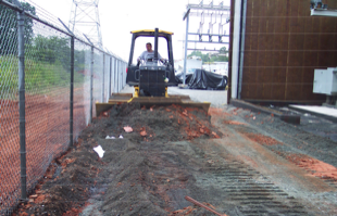 Excavation of Mineral Oil Saturated Gravel & Soil Above Grounding Grid Atlanta Georgia