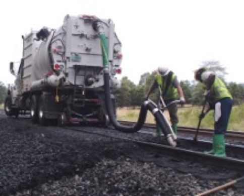 High Rail Coal Cleanup