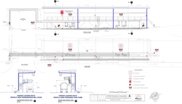 Remtech Tanker Loading Rack Profile View Atlanta Georgia