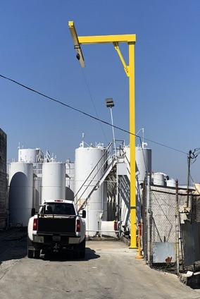 Fall Protection Tower at Chemical Manufacturing Plant