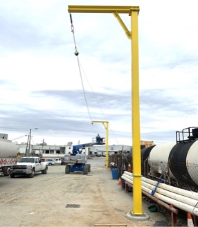 Twin Tower Cable Fall Protection System at Chemical Plant