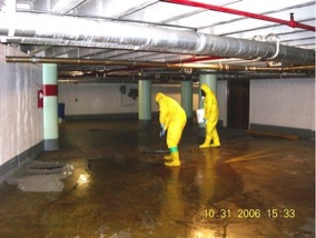 Mercury Abatement Parking Garage Atlanta Georgia