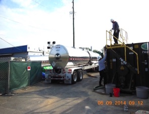 Chemical Plant Fire Burn Residues Loaded For Disposal Atlanta Georgia